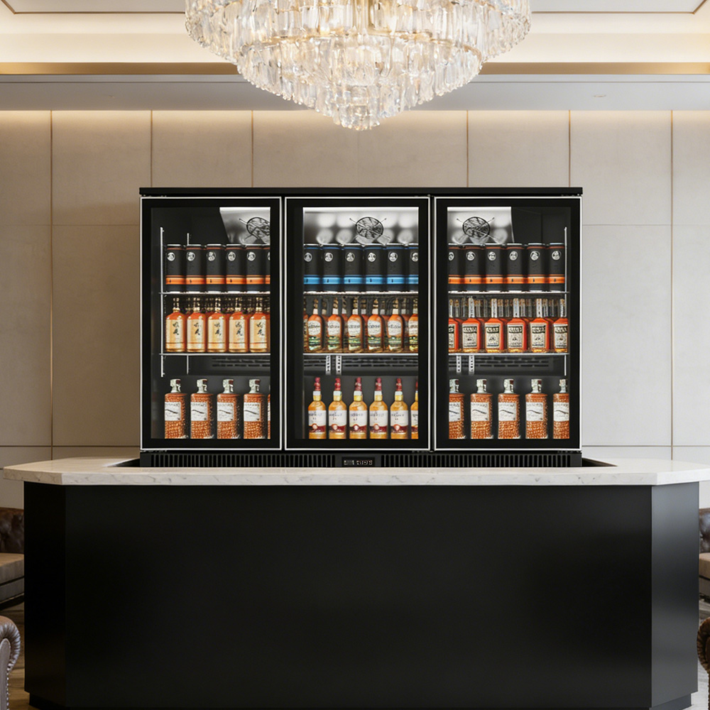 Wine Beer Fridge Under Counter - Mini Refrigerador para Bebidas, Refrigerador de