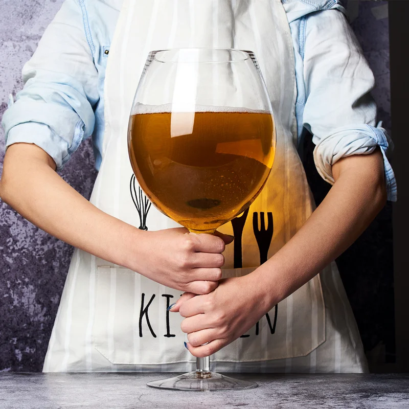 Wine To Beer To Liquor - Vaso gigante para vino y cerveza