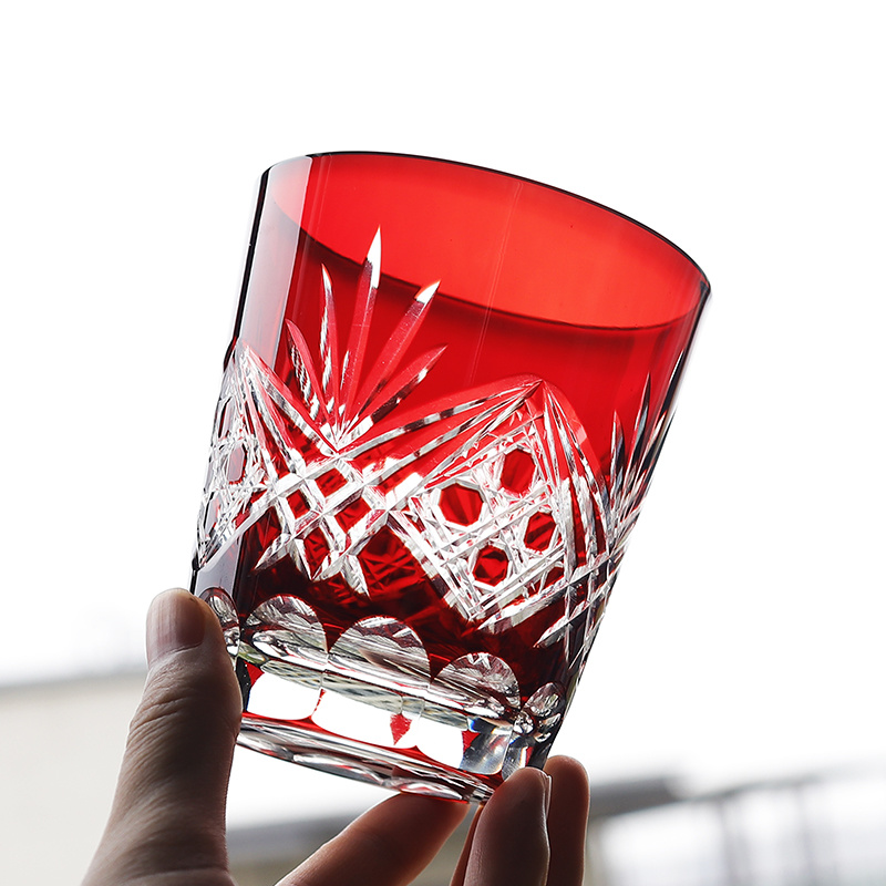 Wine To Beer To Liquor - Edo-vaso de Whisky de cristal de