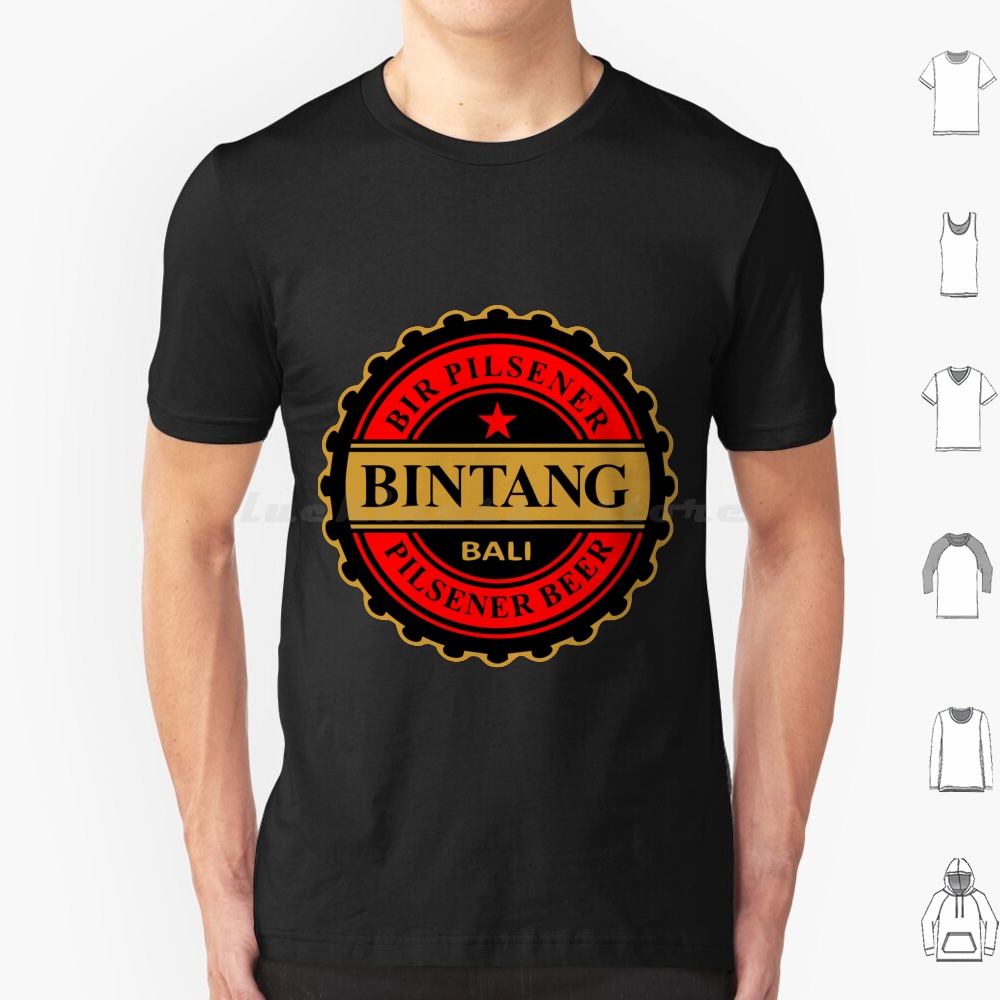 Wine To Beer To Liquor - Camiseta de cerveza Bintang Pilsener de