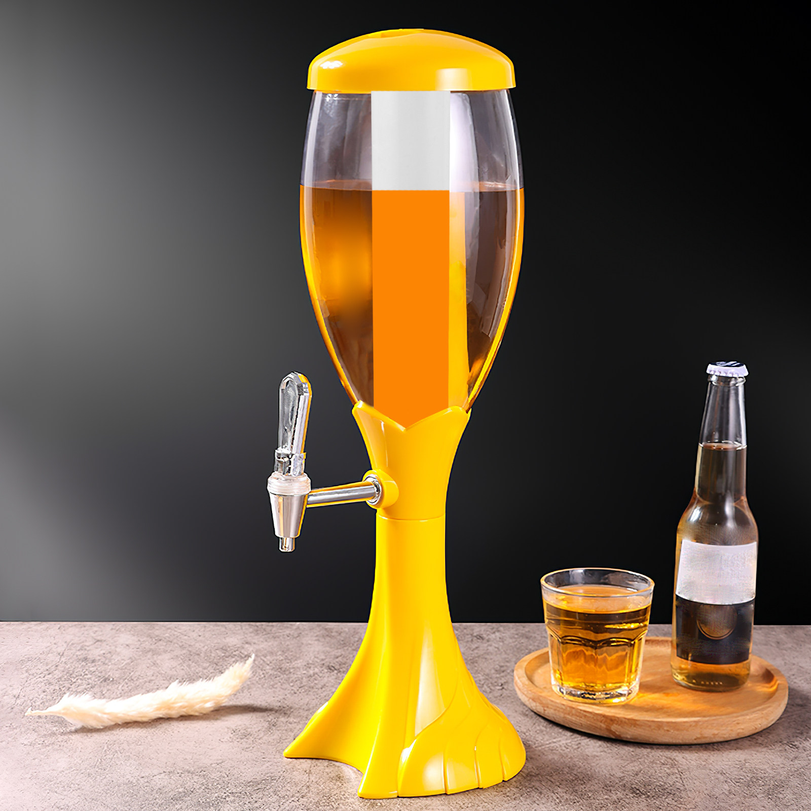 Wine To Beer To Liquor - Torre de hielo para bebidas, cerveza,