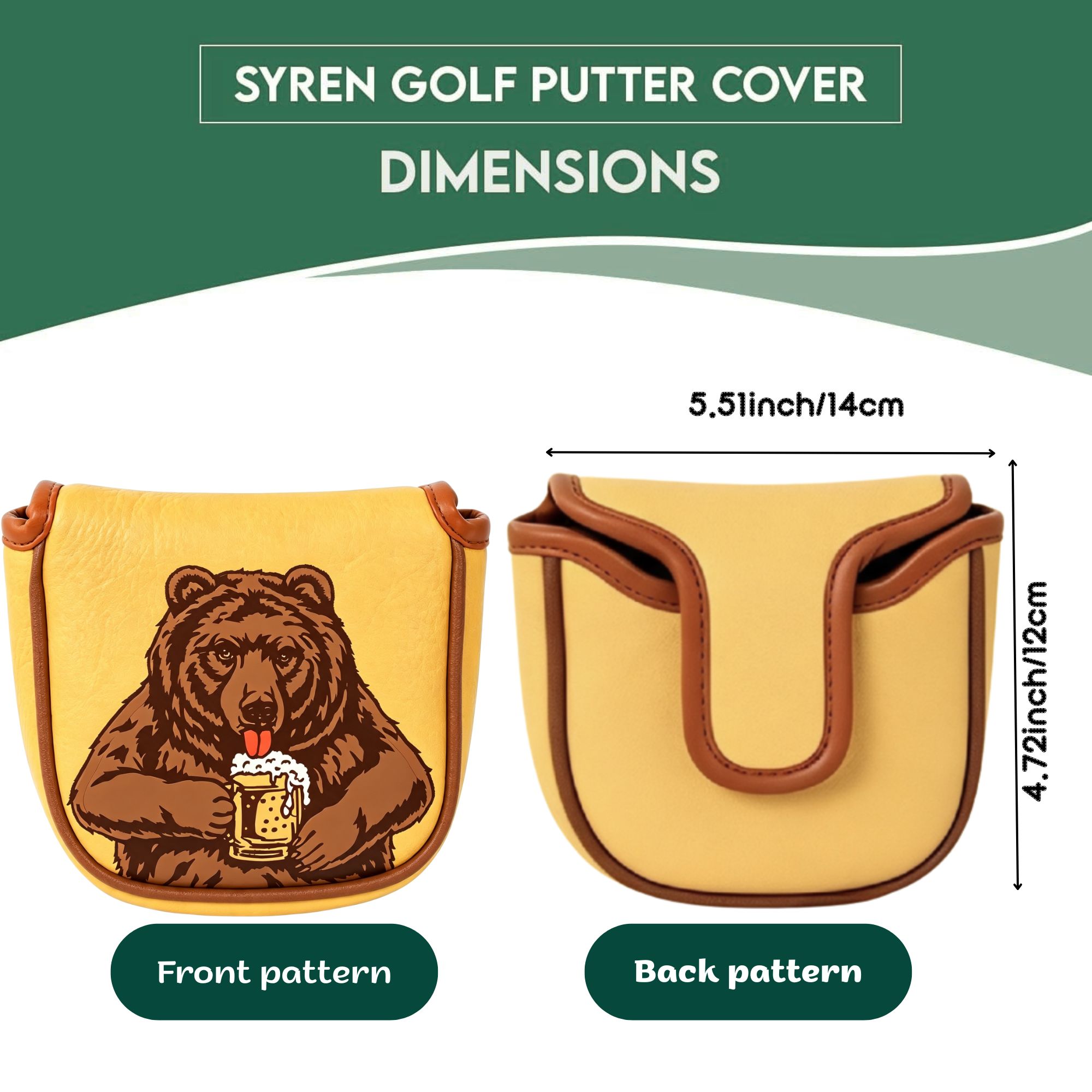 Funda para Putter de Golf con  - Beer & Wine Grab reseña y precio
