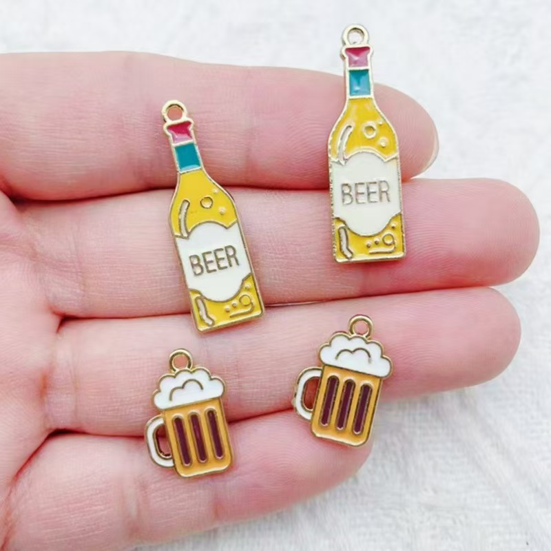 20 piezas de colgantes pequeño - Beer & Wine Grab reseña y precio