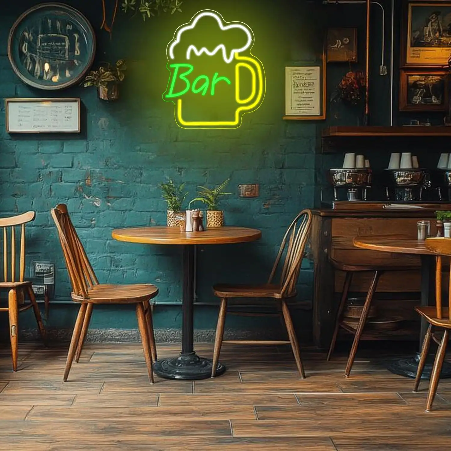Letrero de Neón con Diseño de  - Beer & Wine Grab reseña y precio