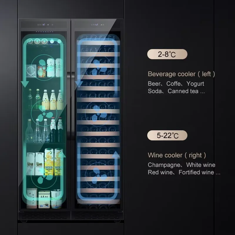 Nevera para bebidas integrada, - Wine Beer Fridge reseña y precio