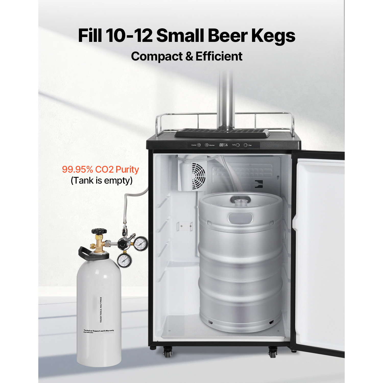 Tanque de CO2 SucceBuy de 10 l - Beer & Wine Grab reseña y precio